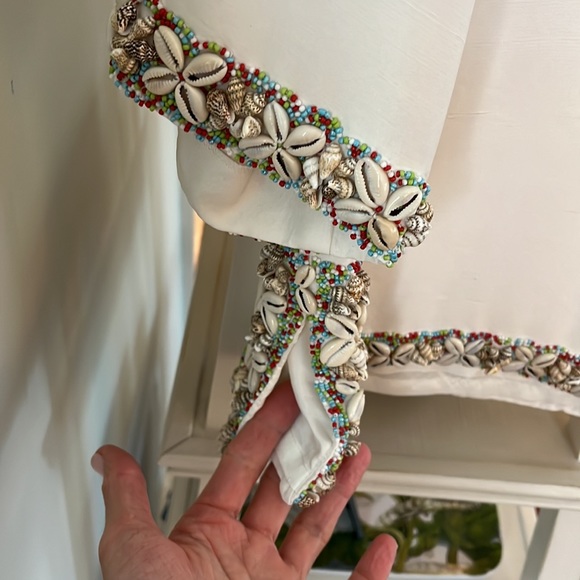 C.J. Laing silk tunic with shell border - Picture 6 of 7